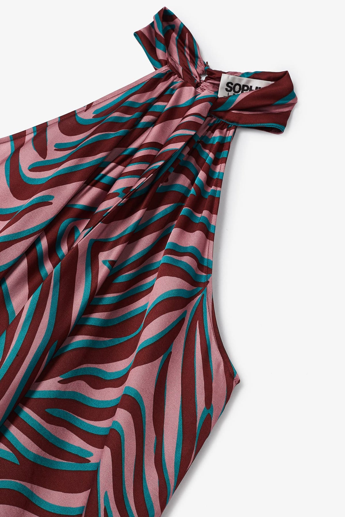 Top halter cebra
