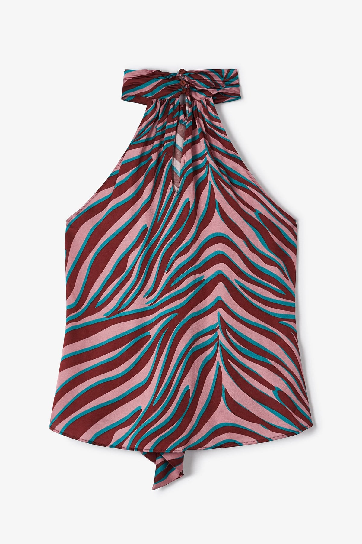 Top halter cebra