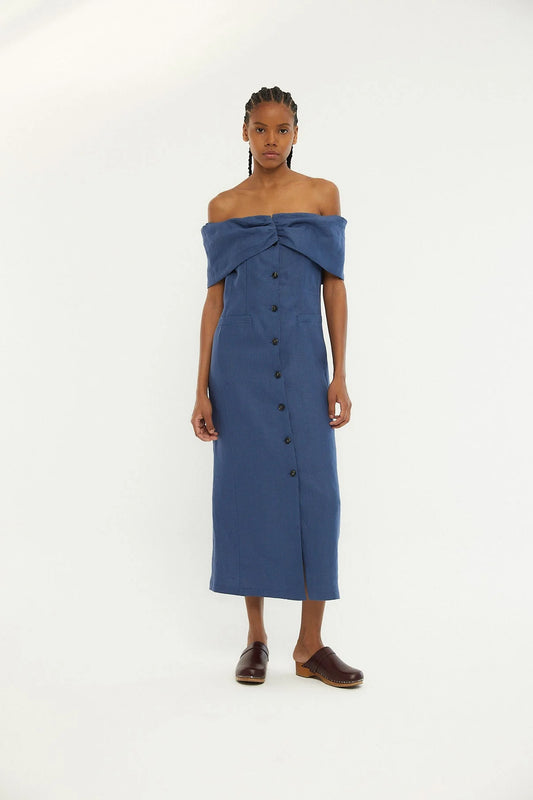 Vestido invitada lino nuevo
