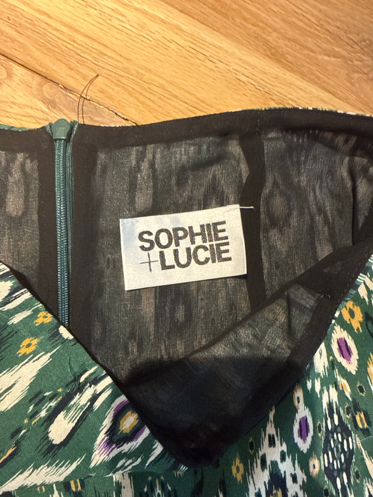 FALDA TUBO IKAT VERDE