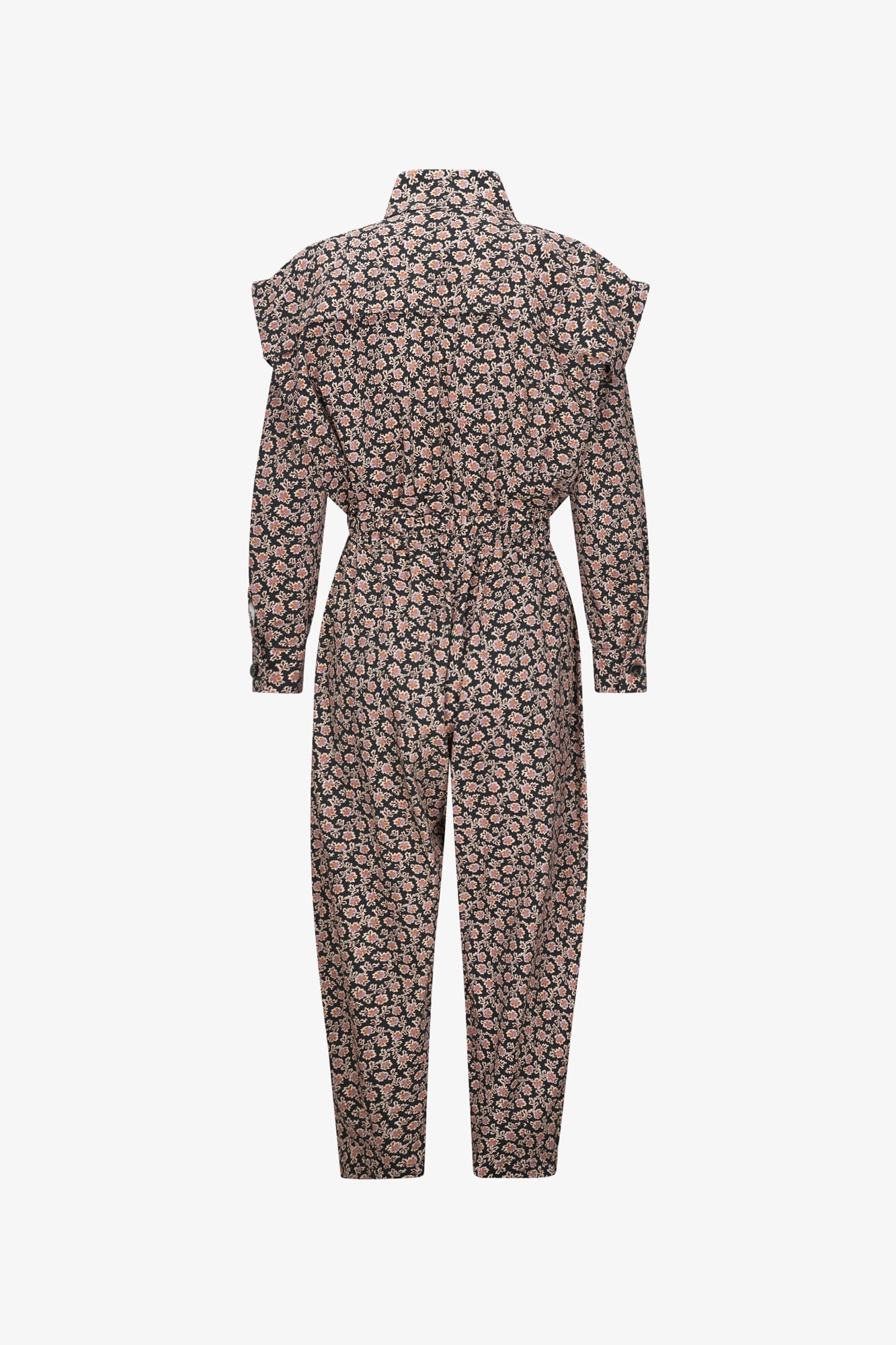 FLOWER FONT JUMPSUIT