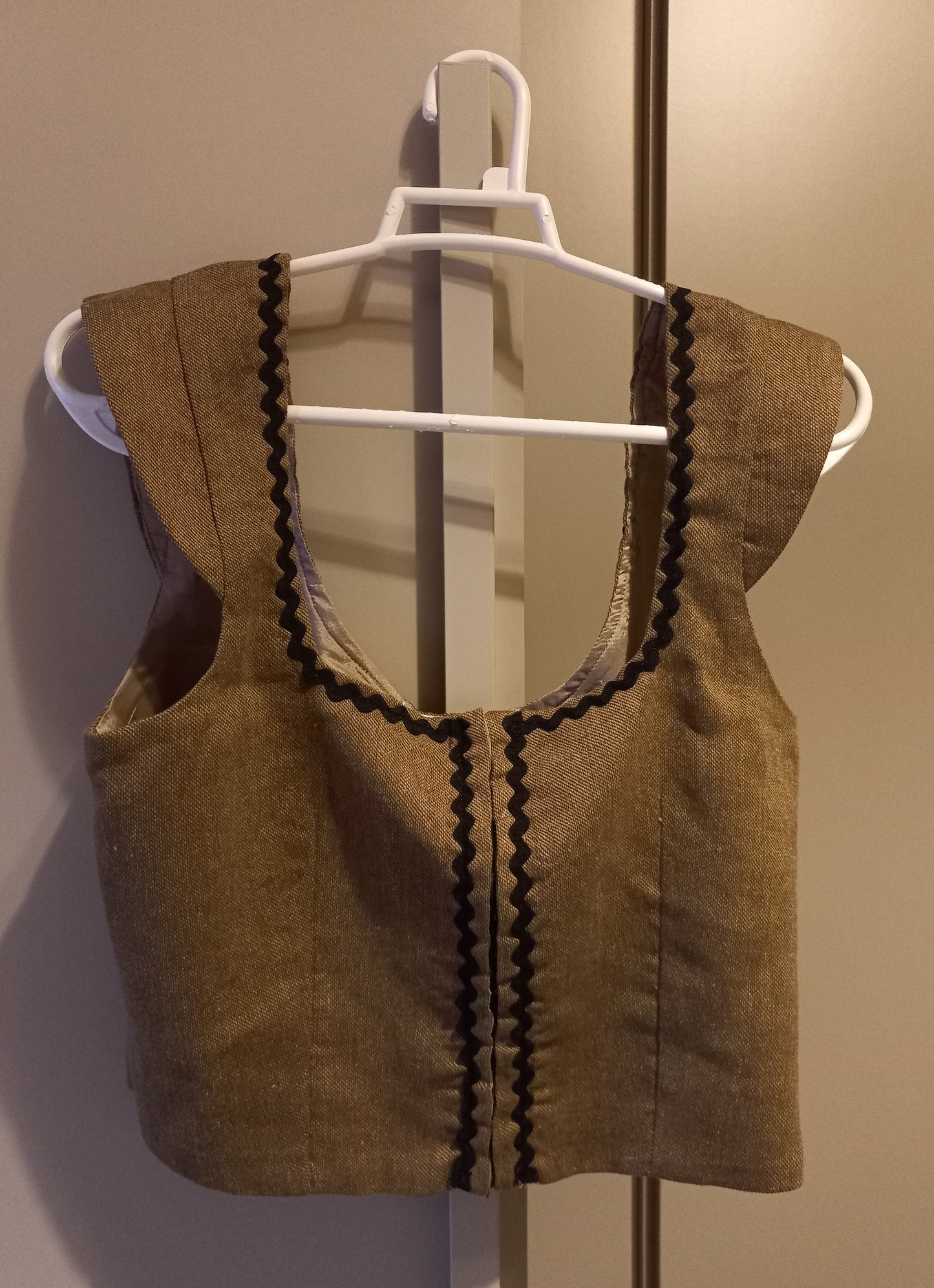 CORSET TIROL RÚSTICO BEIGE