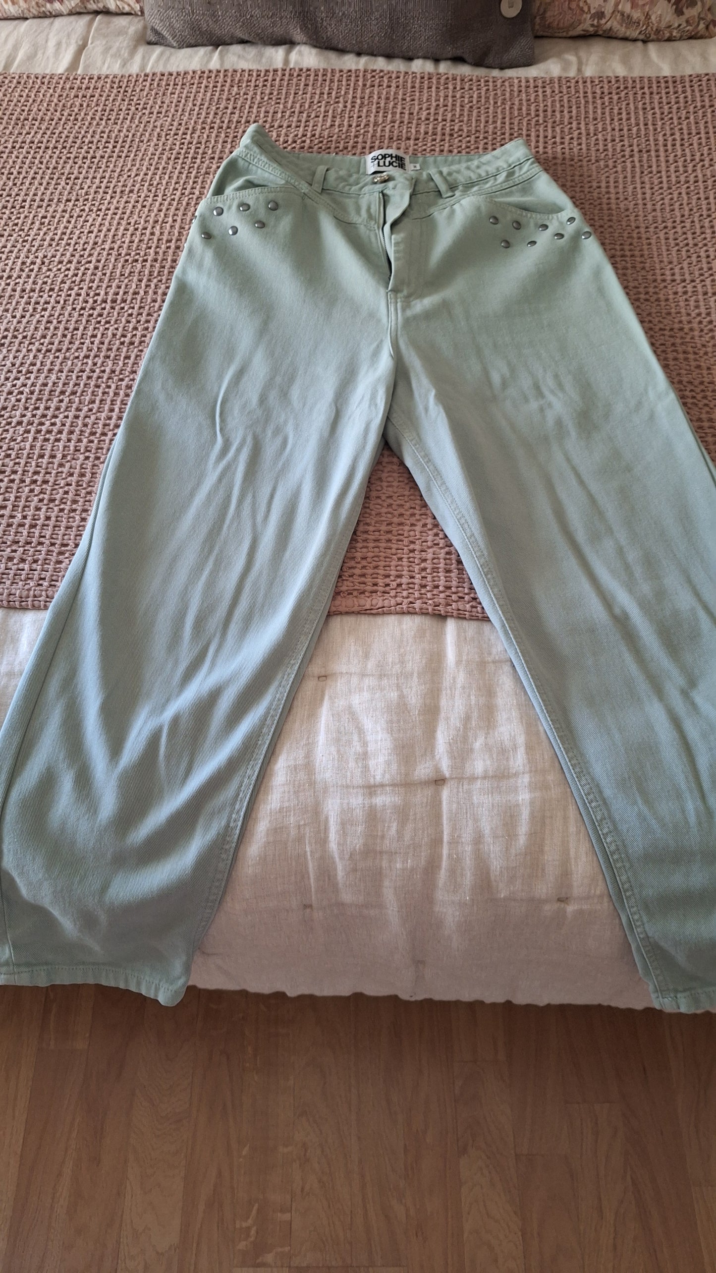 JEANS LUCCI TACHAS AGUA