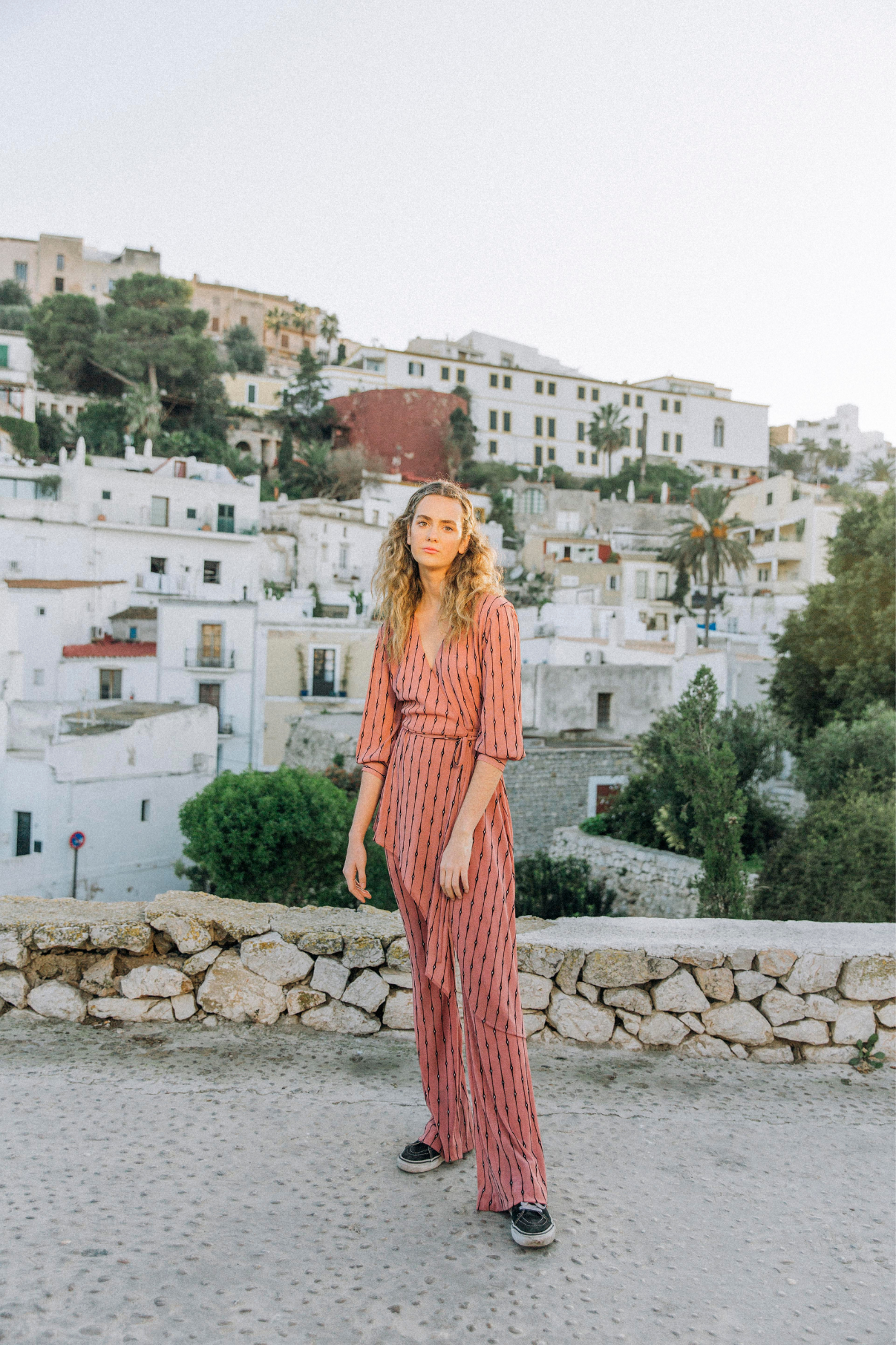 PINK MIRROR WAVE TUNIC