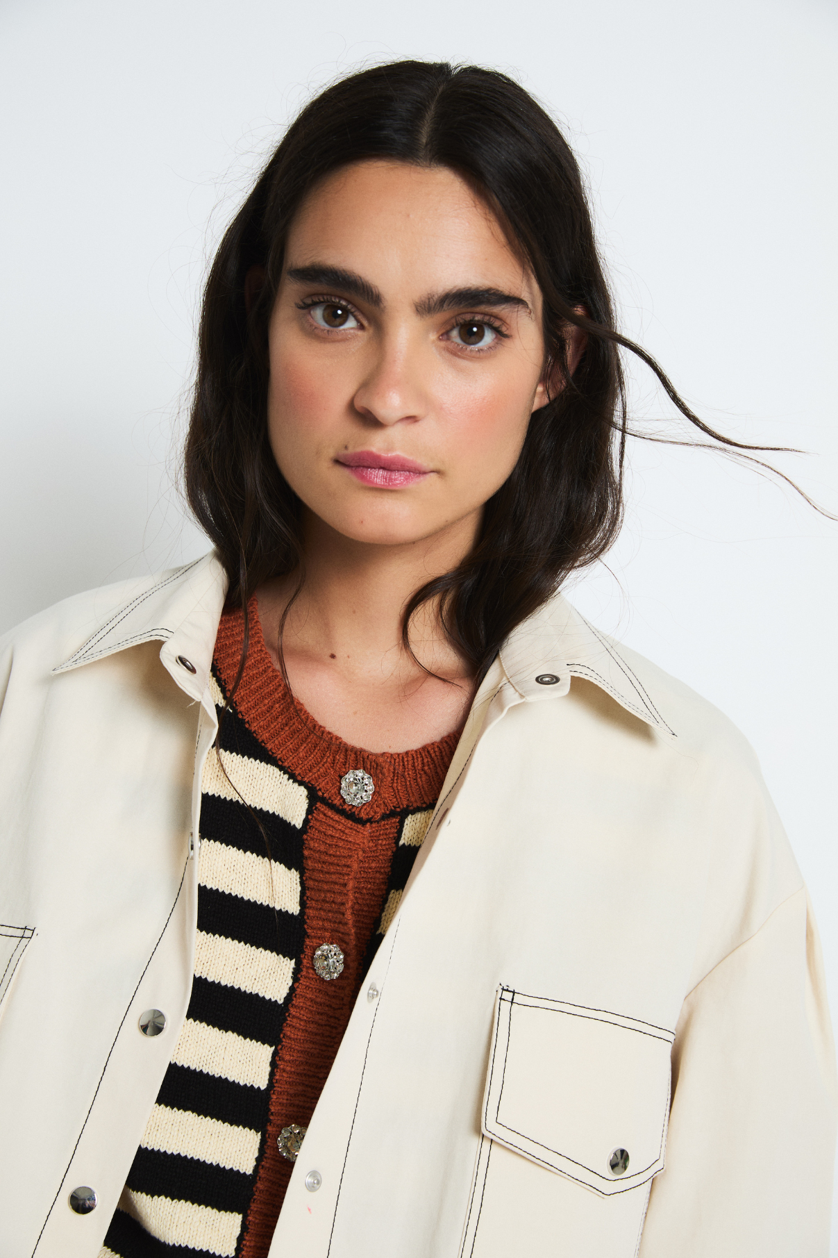 PAULA SAFARI ECRU JACKET