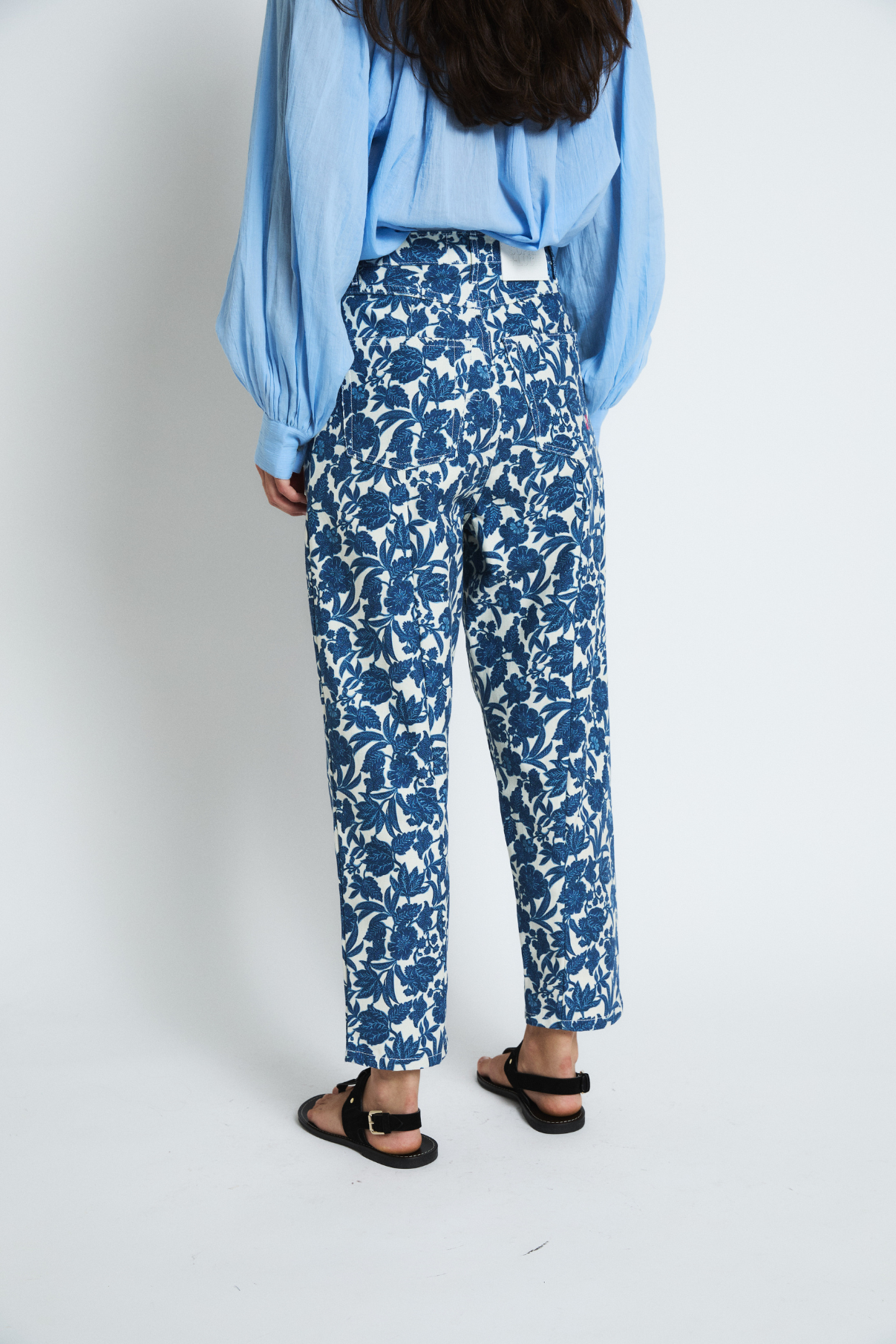JEANS CORSE BLEE AZUL