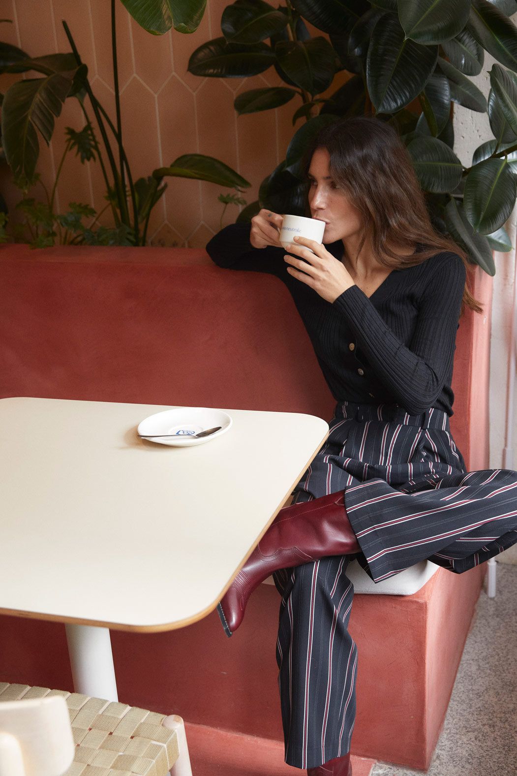 FRANKLI PANTS RED STRIPES