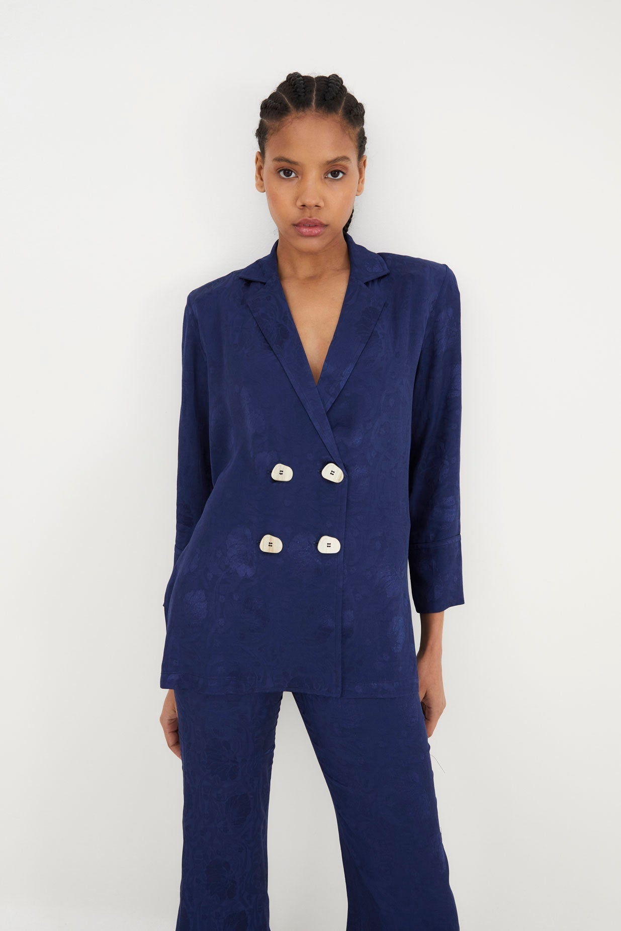 TOTAL LOOK RETRO NAVY BUTTONS