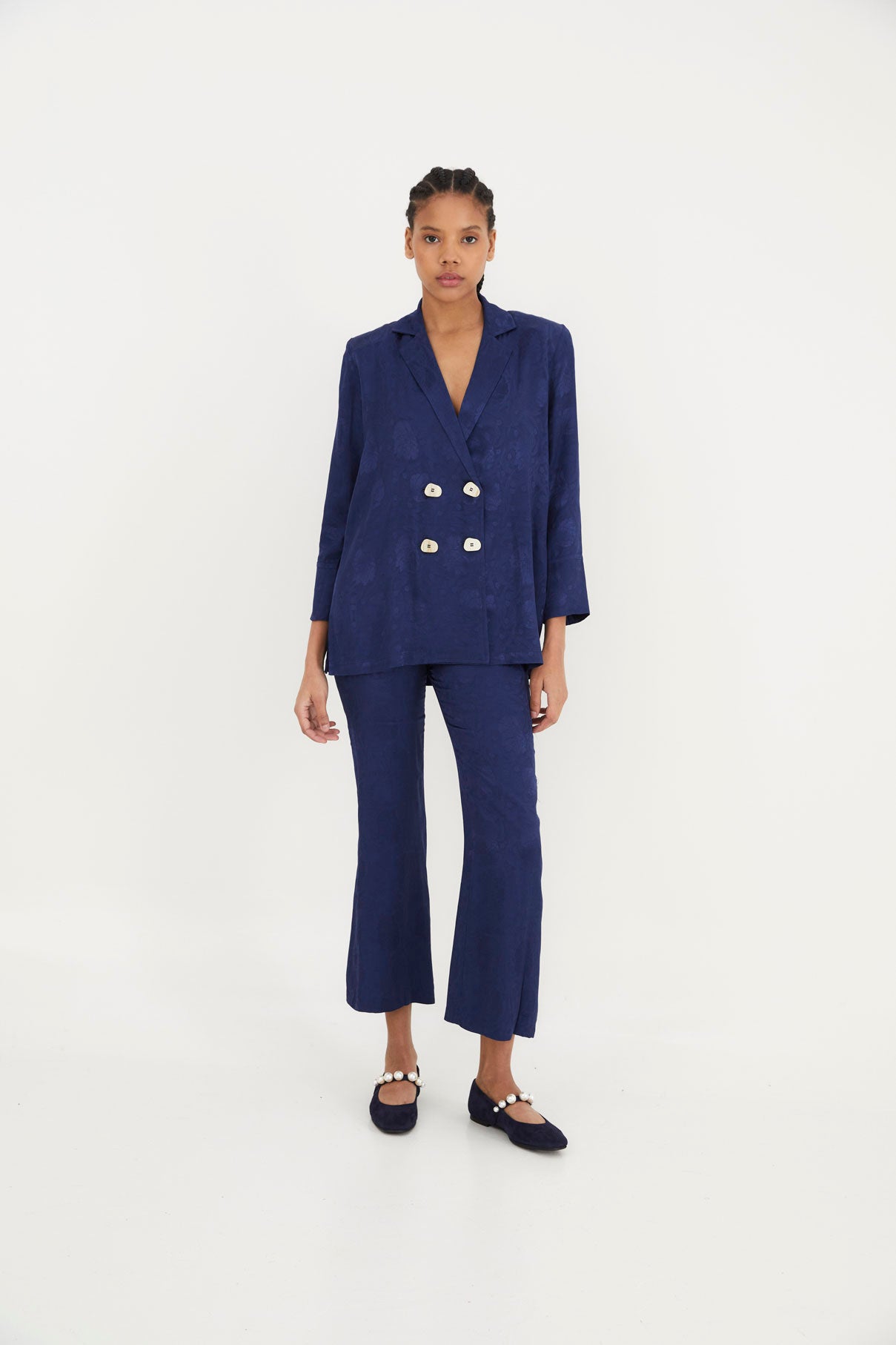 TOTAL LOOK RETRO NAVY BUTTONS