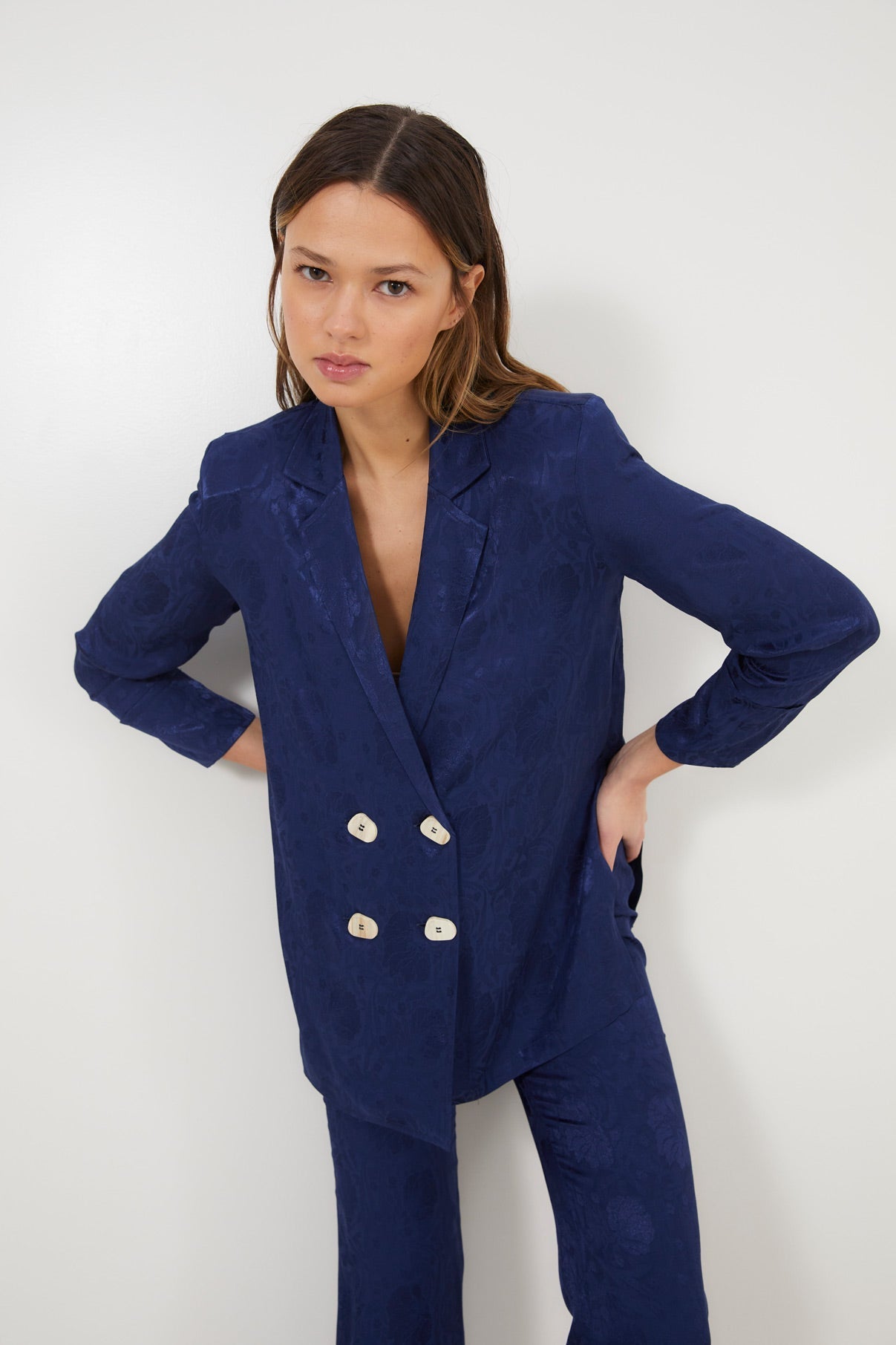 TOTAL LOOK RETRO NAVY BUTTONS