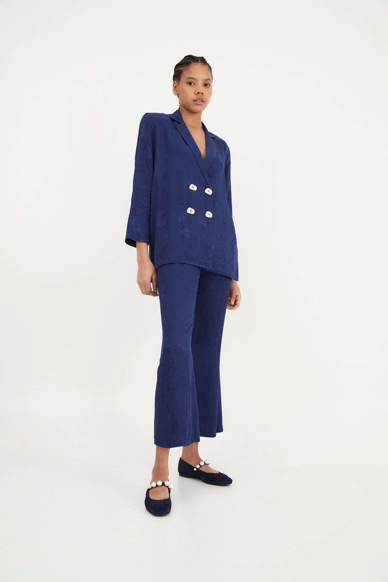 TOTAL LOOK RETRO NAVY BUTTONS