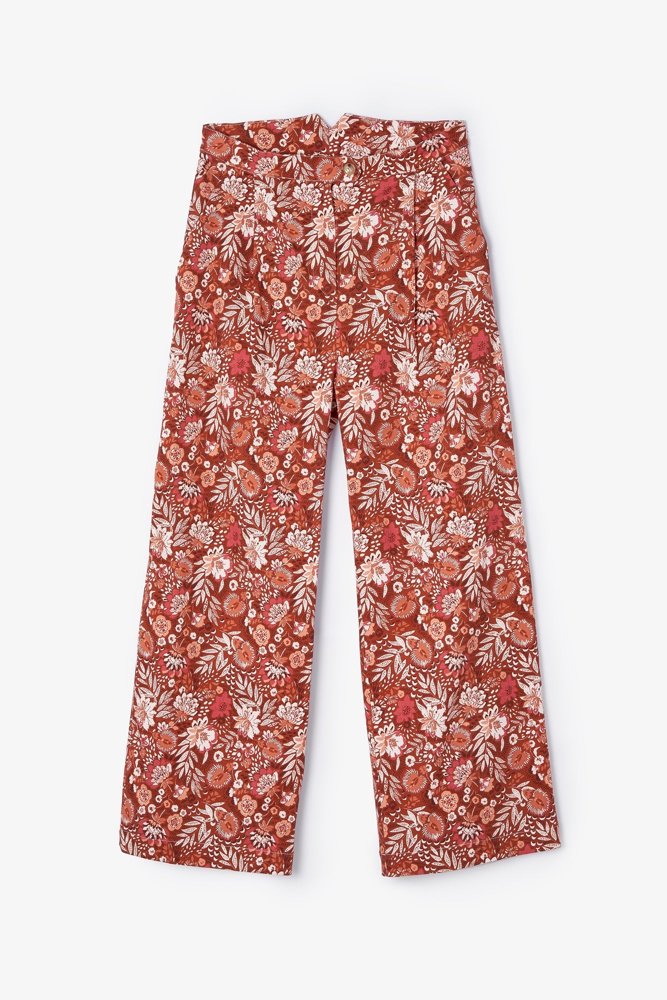WOODY BALI FLOWER PANTS
