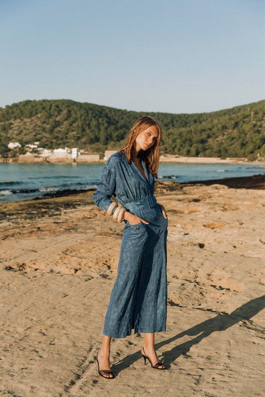 VESTIDO GIORGIA BORDADO AZUL