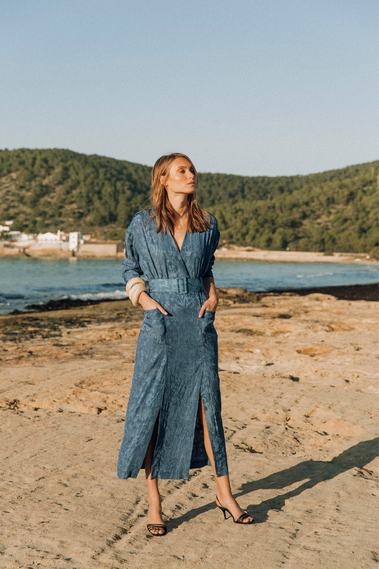 VESTIDO GIORGIA BORDADO AZUL