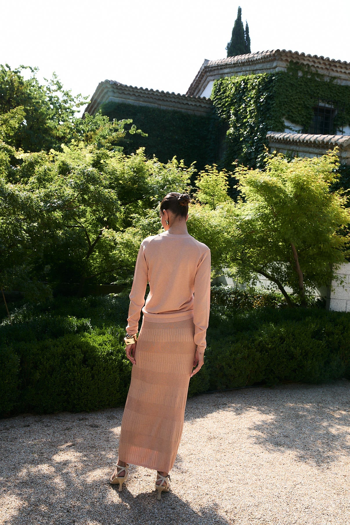 TOTAL LOOK LUREX PUNTO COBRE