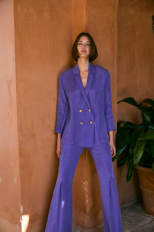 CHAQUETA ICON CUPRO MORADO