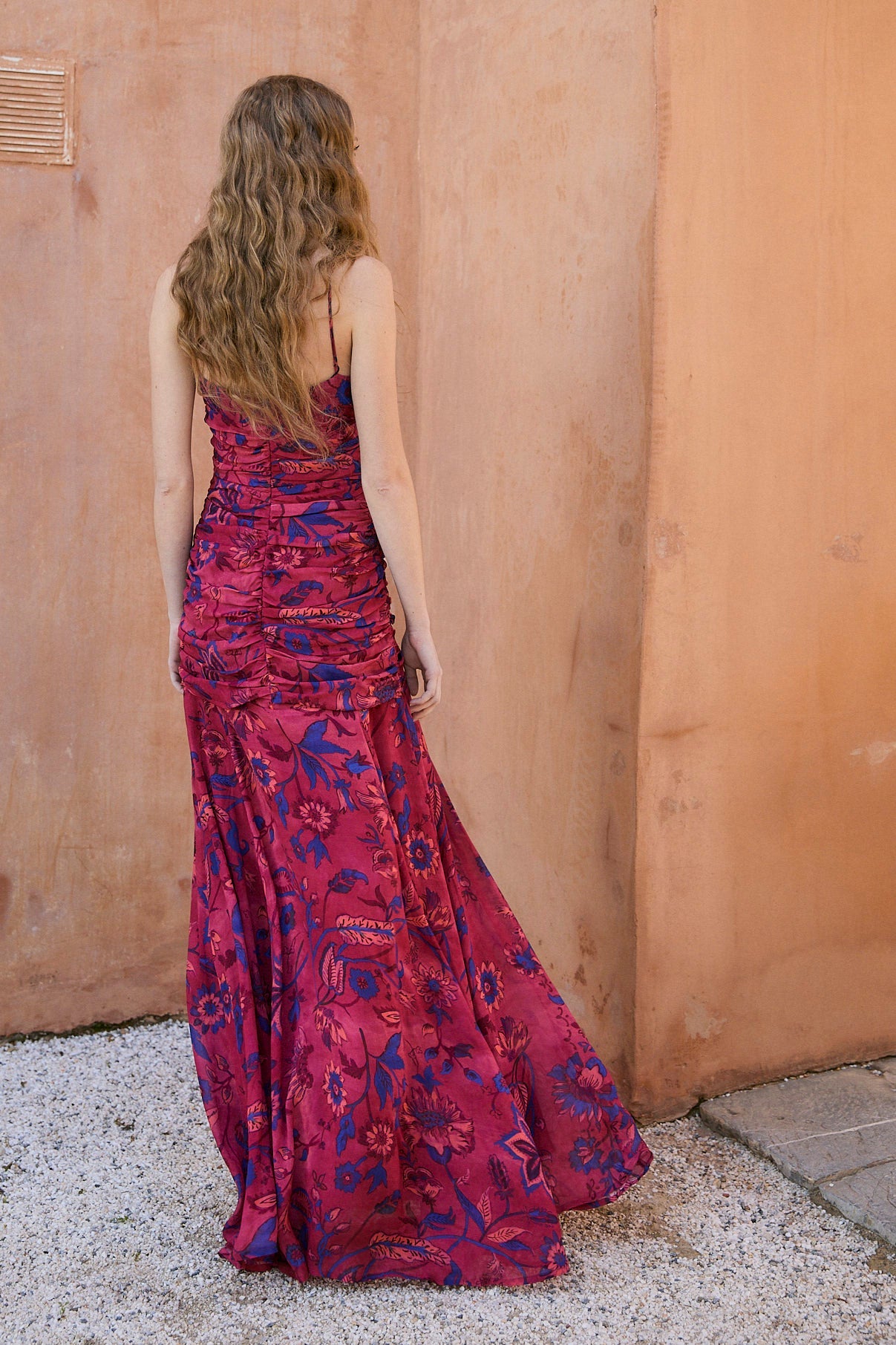 JANE INDIANA MAGENTA DRESS