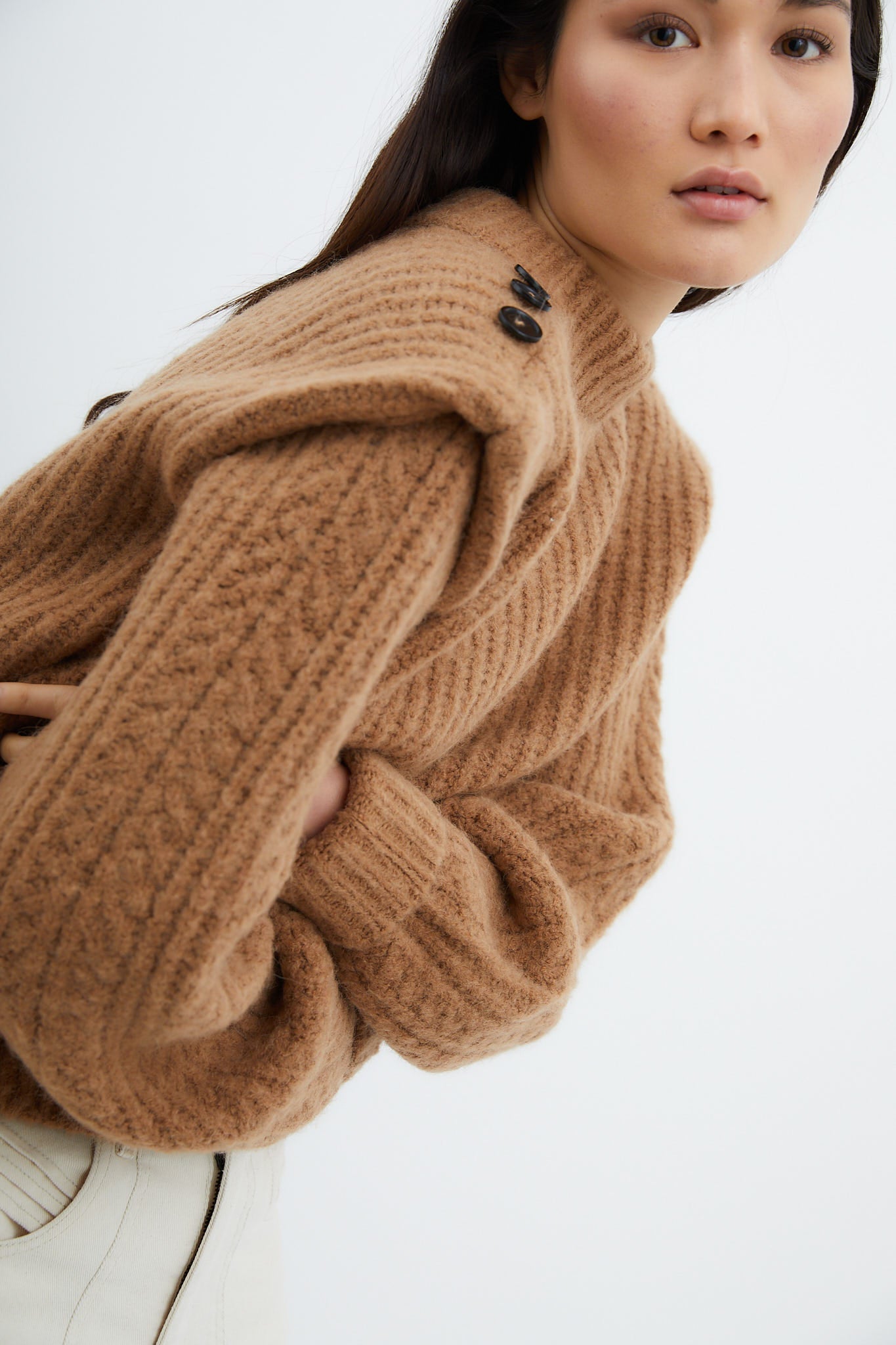 CARAMEL BUTTONS JERSEY