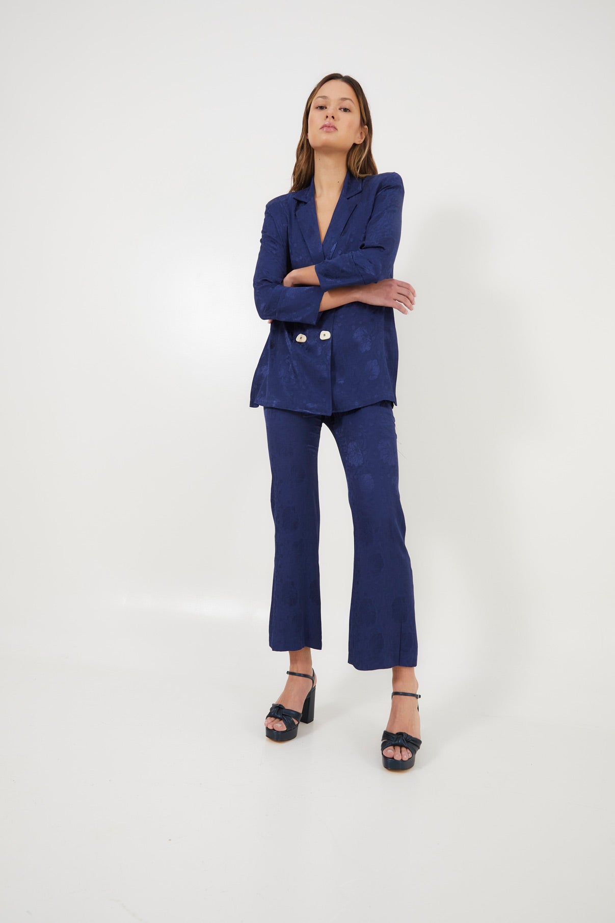 TOTAL LOOK RETRO NAVY BUTTONS