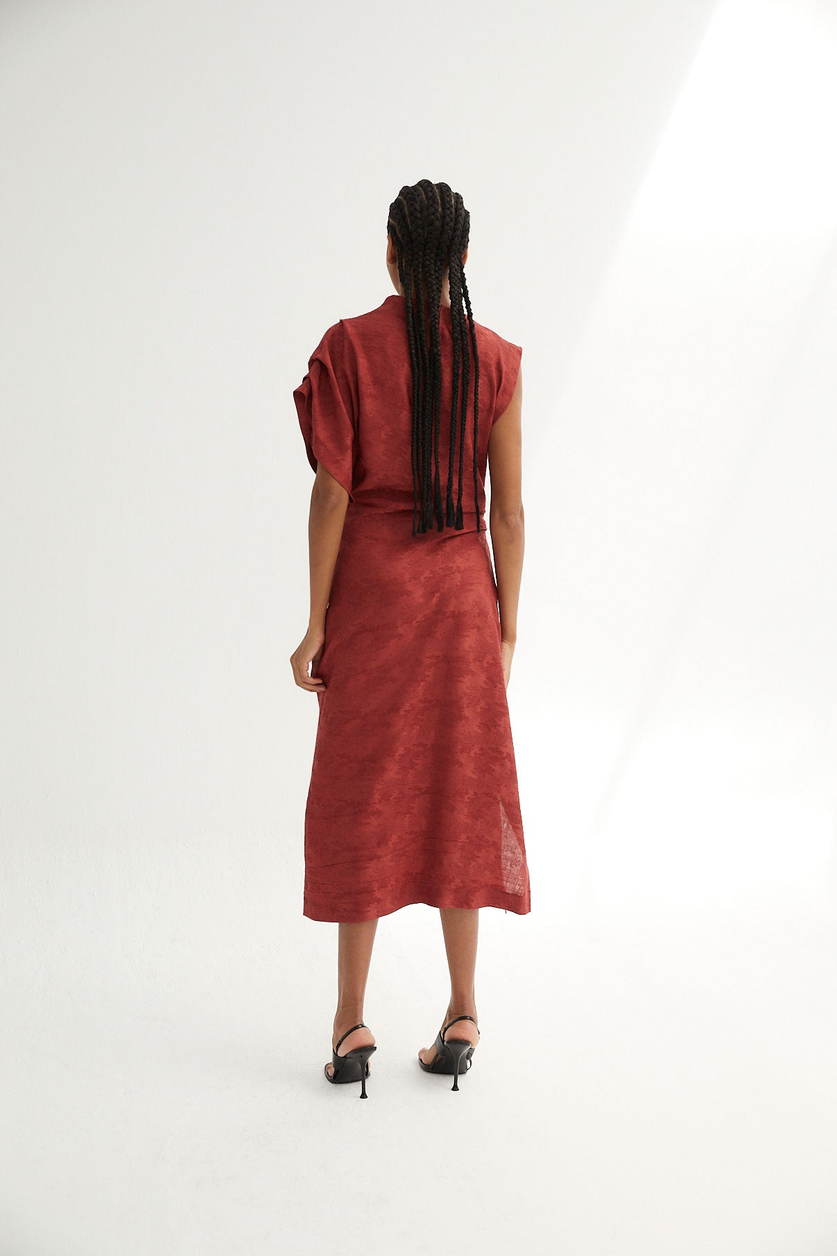 HARA JCQ RUSTIC TILE DRESS