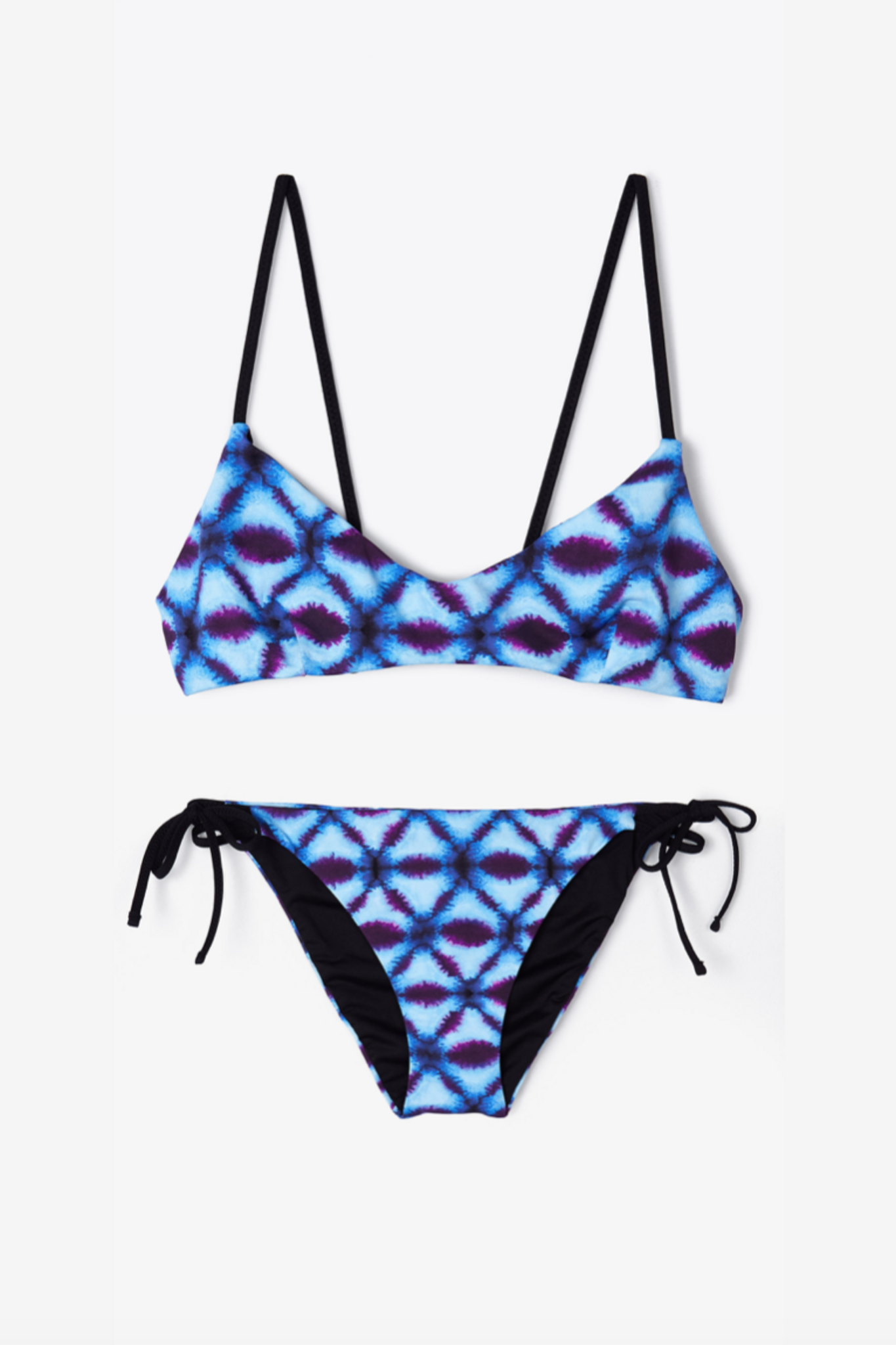 BIKINI HAWAI TIE DYE AZUL