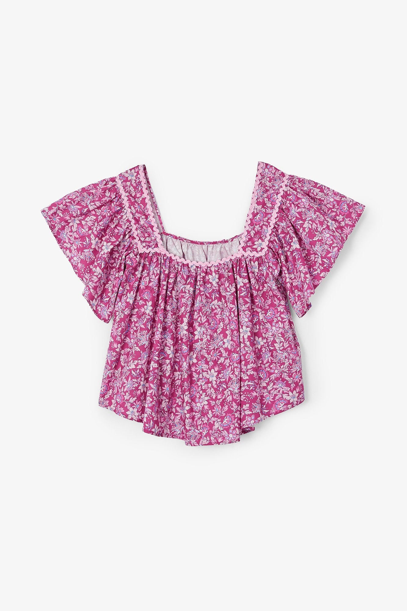 BLUSA MARGARITA PRIMAVERA FRESA