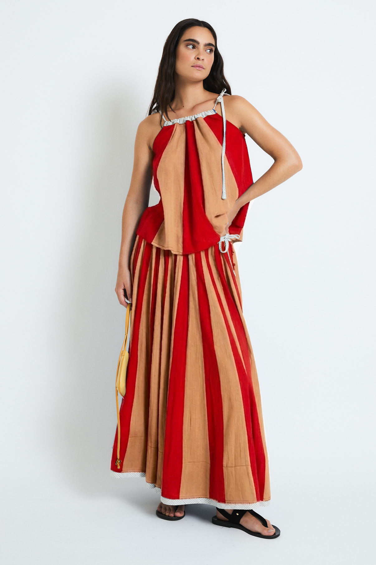 TOP CIRCO VOILE CAMEL