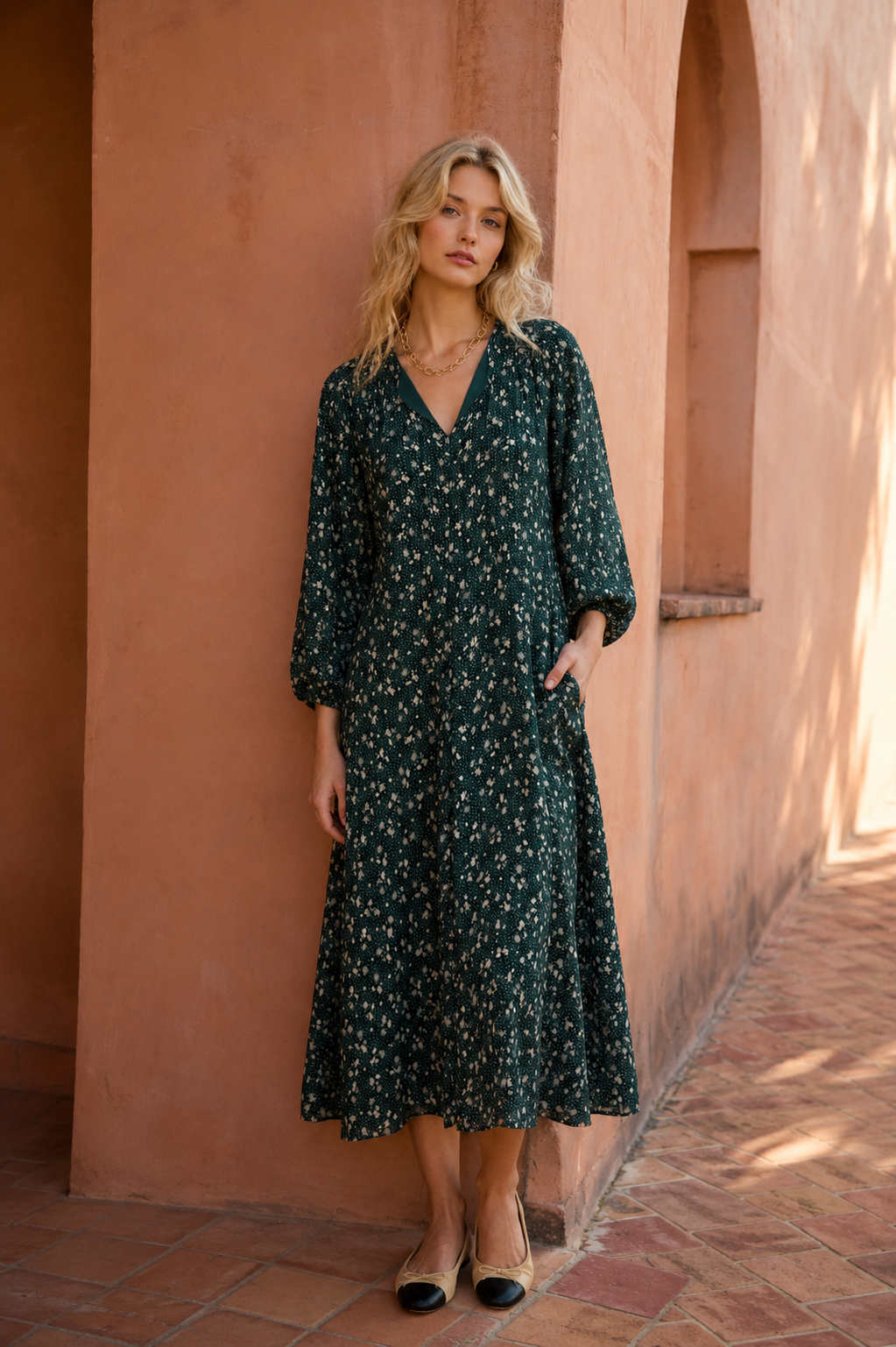 Silk dress