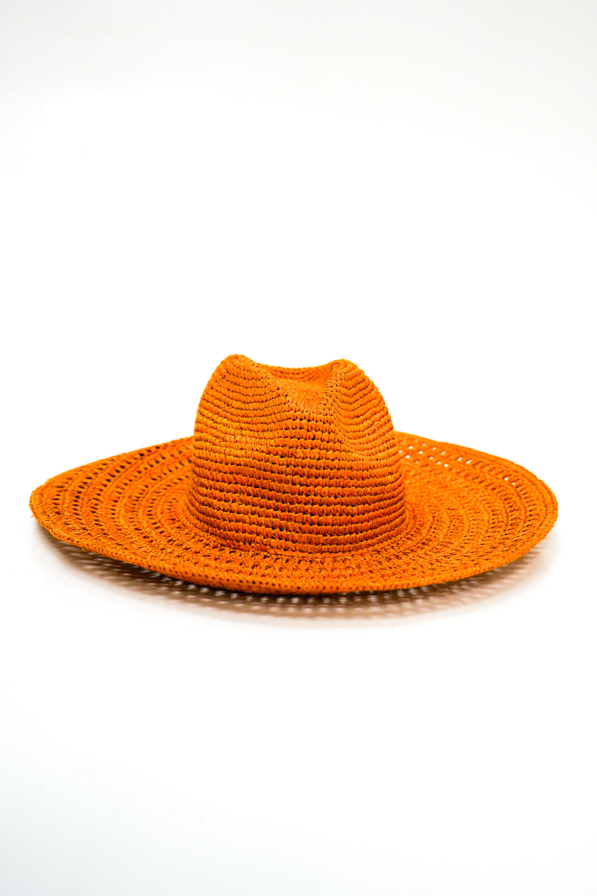 SOMBRERO OLIVIA MANDARINA