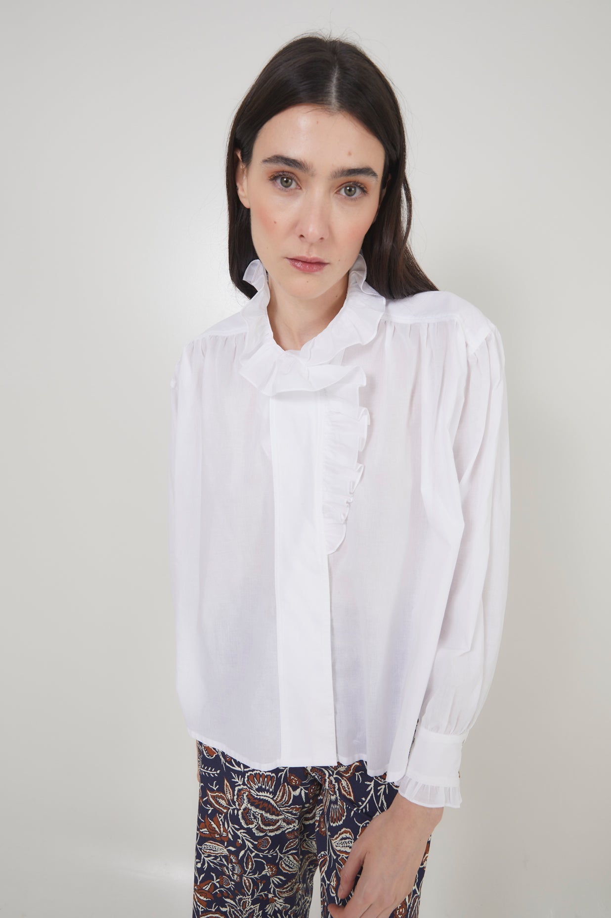 BLUSA MARIBEL VOILE BLANCO