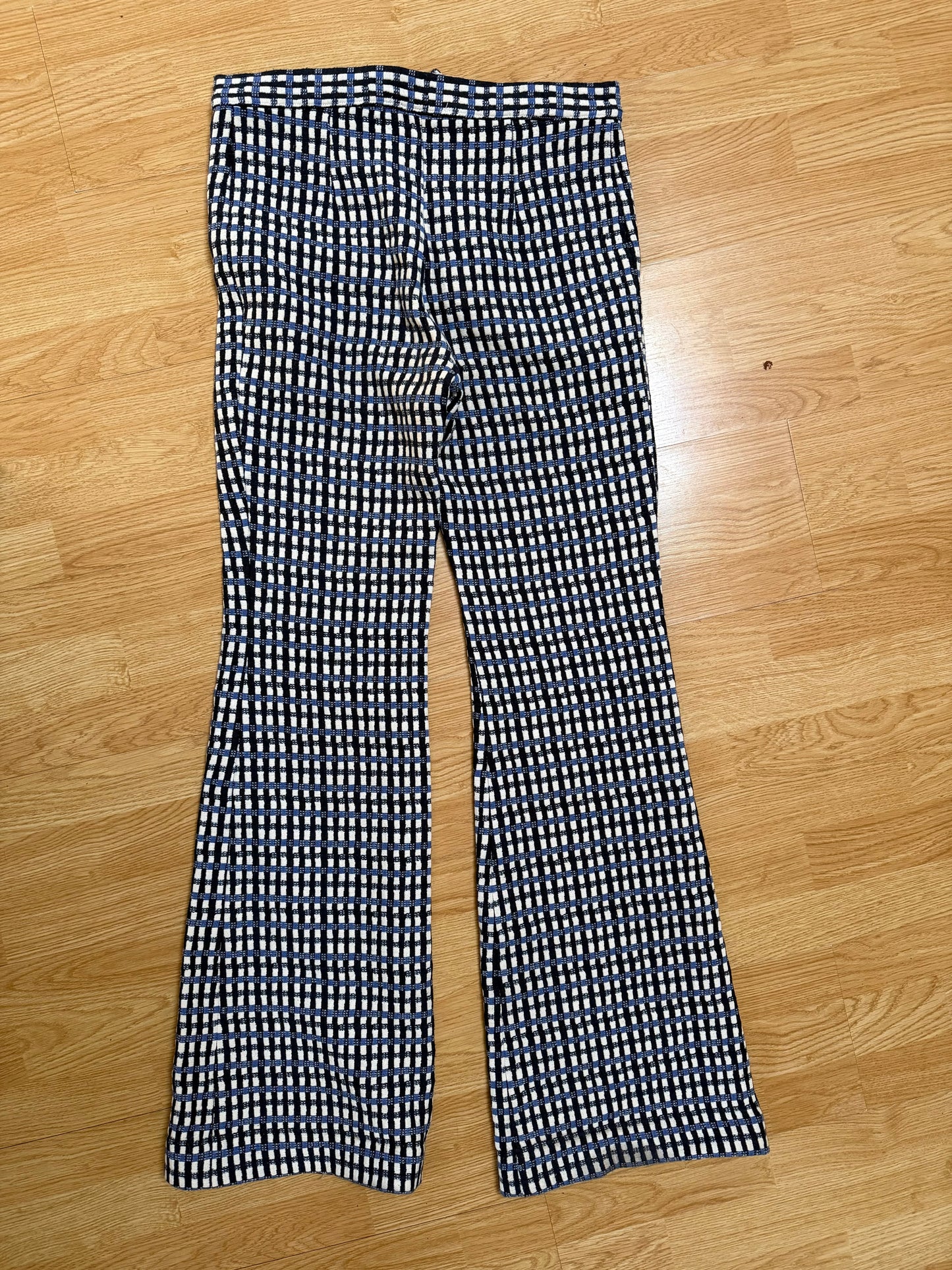 Checked pants