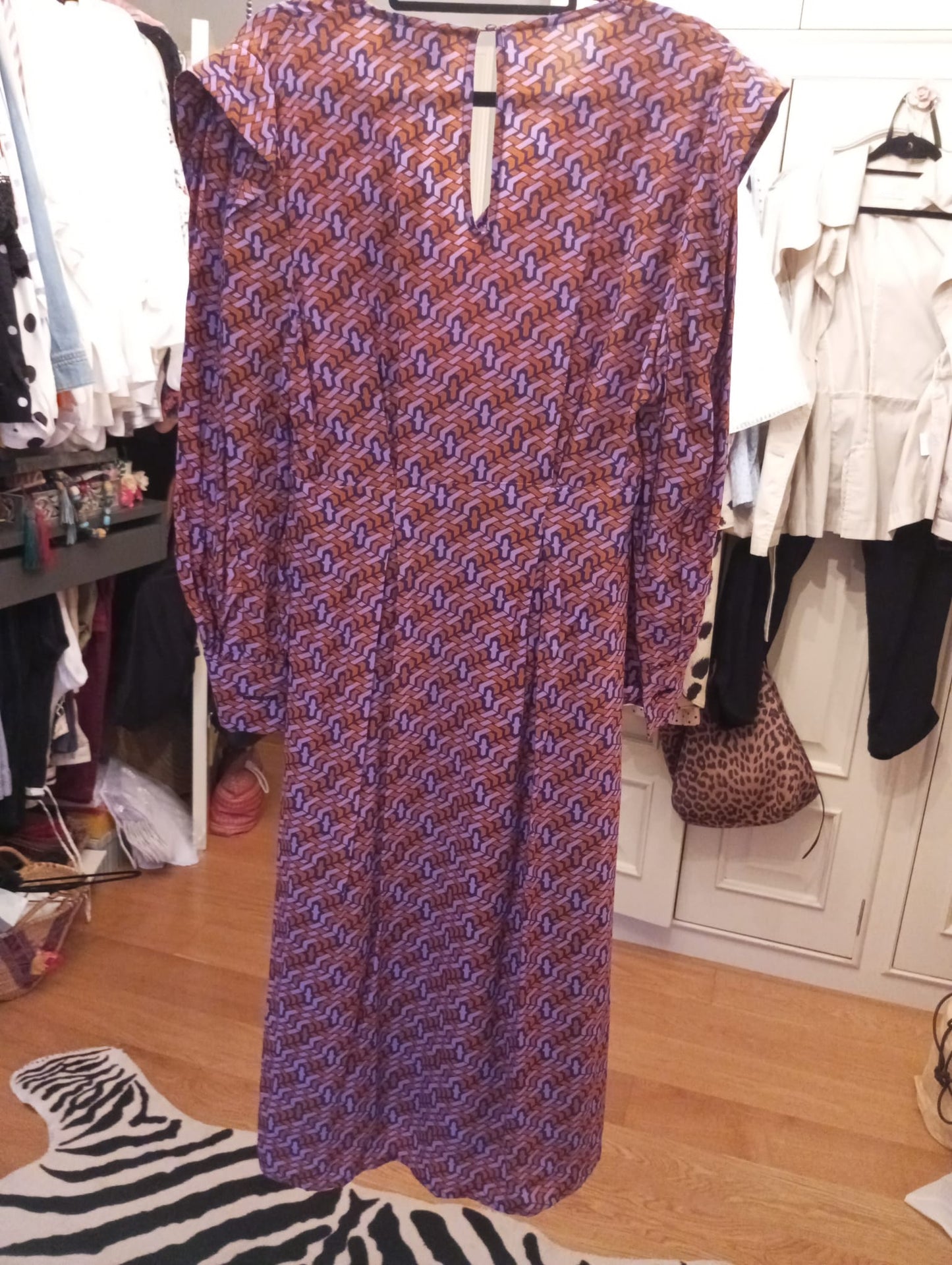 VESTIDO MALICO CELOSIA MORADO