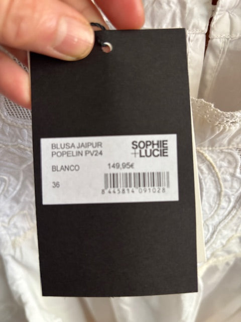 BLUSA JAIPUR POPELIN BLANCO