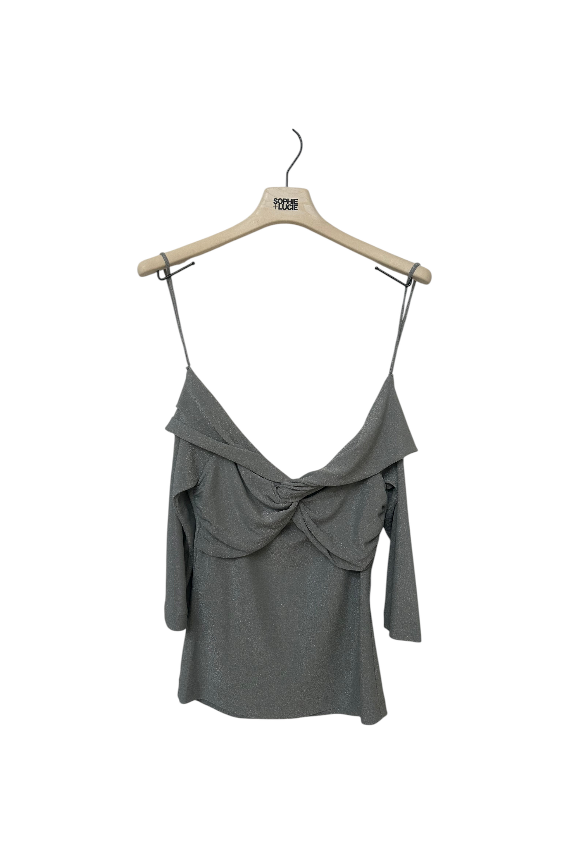 CUERPO NUDO LUREX PLATA