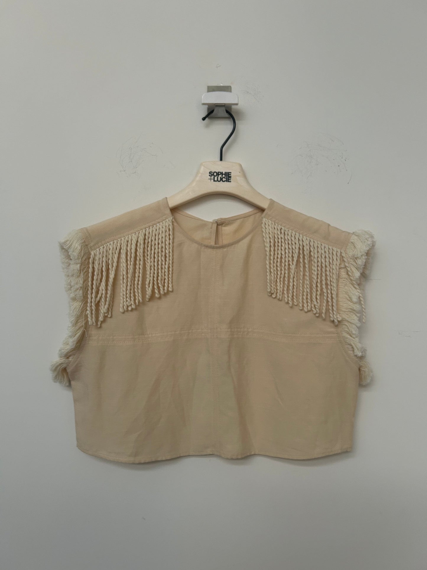 TOP FLECOS BEIGE