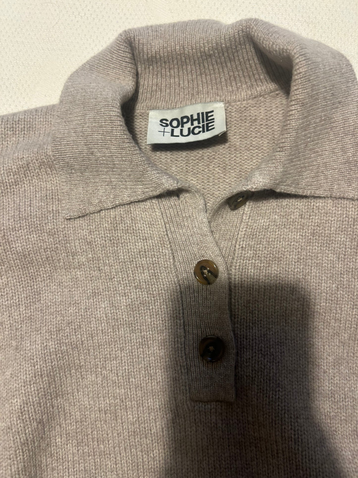 JERSEY POLERO PUNTO BEIGE