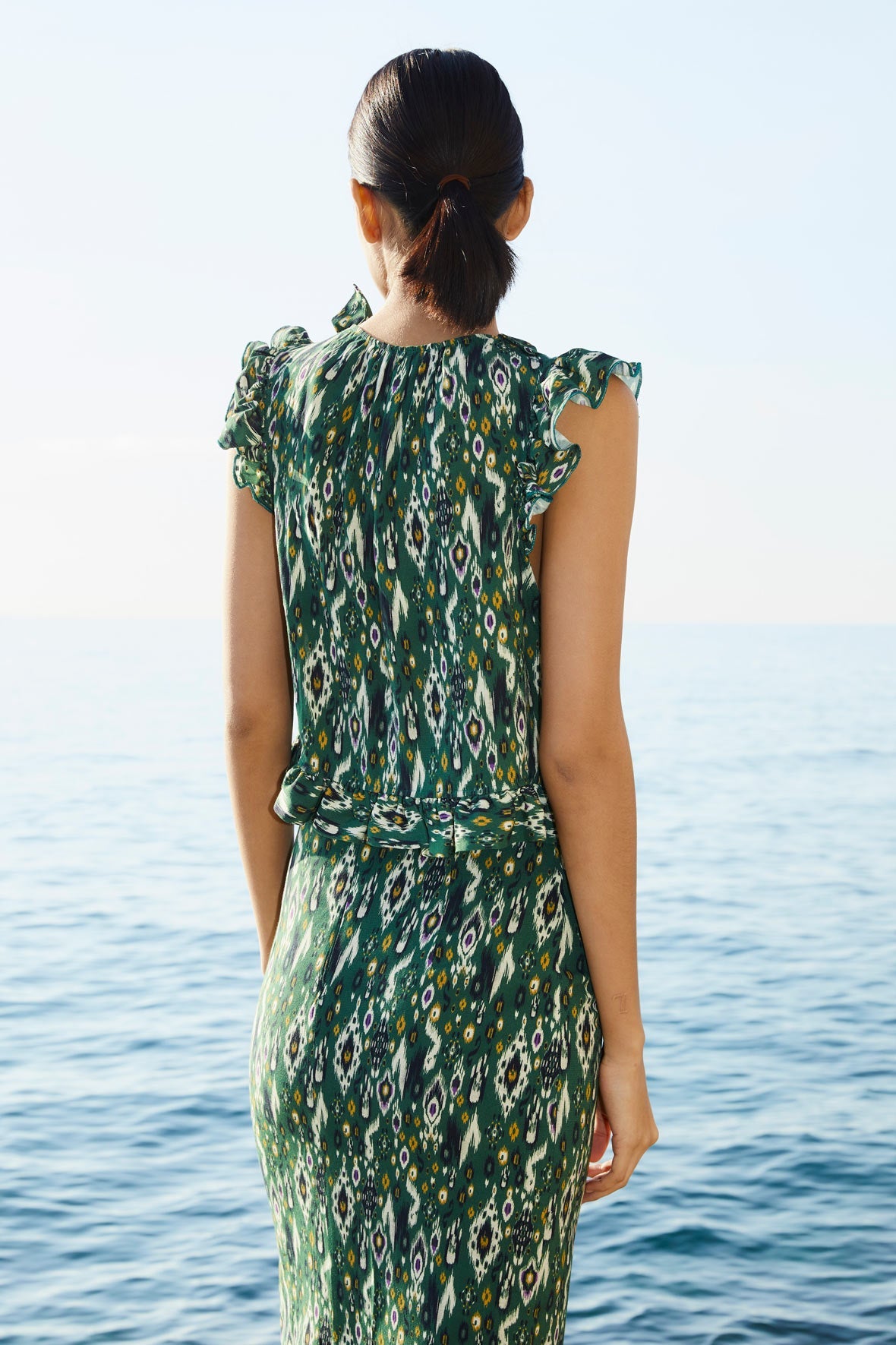 TOTAL LOOK CAROL IKAT VERDE