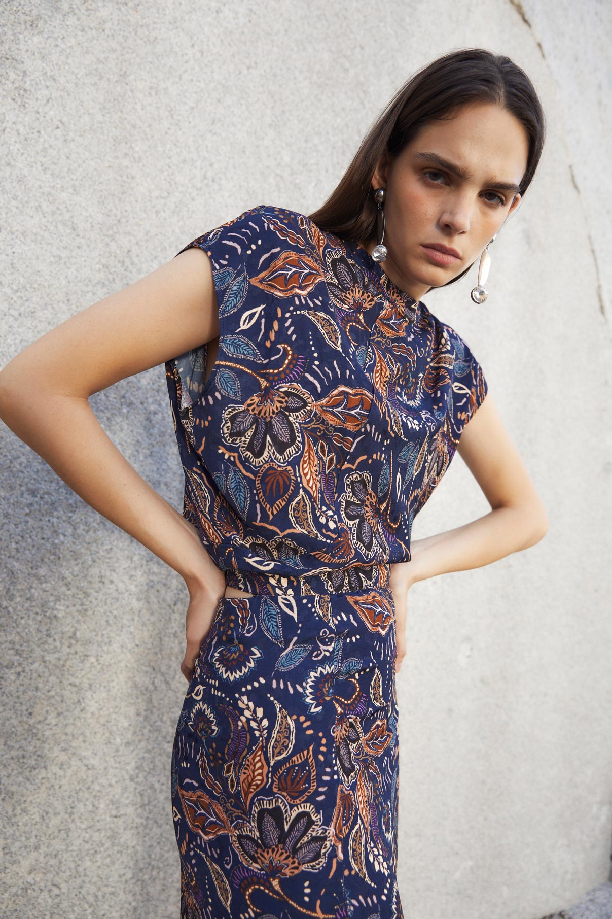 PACHI INDI BLUE DRESS