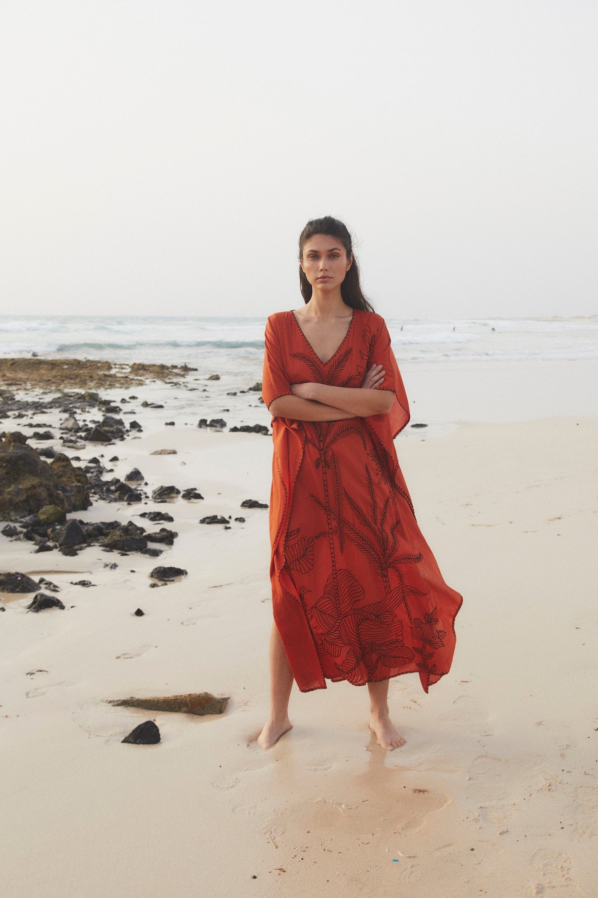 ORANGE MAFALDA TUNIC