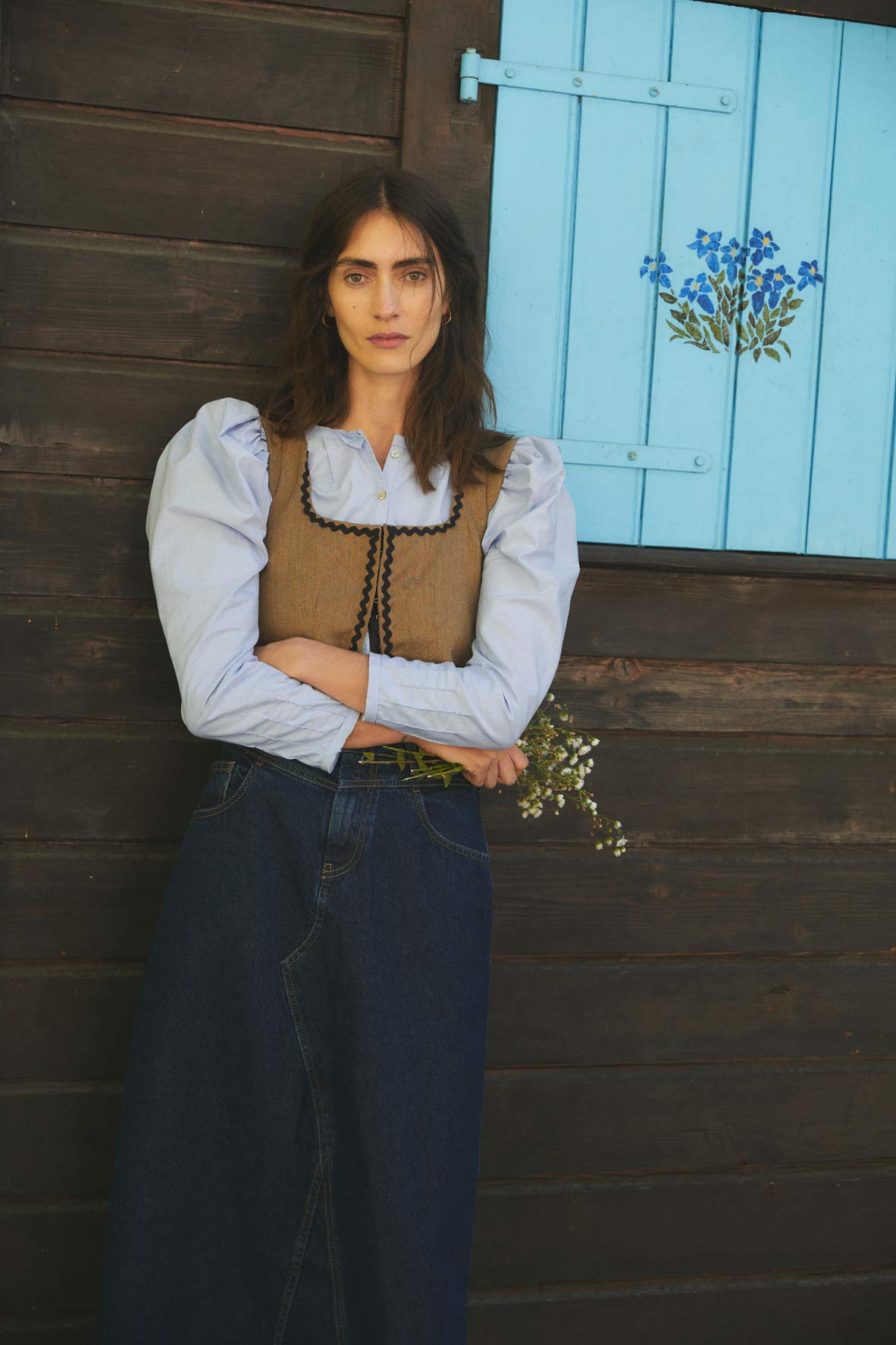 CORSET TIROL RÚSTICO BEIGE