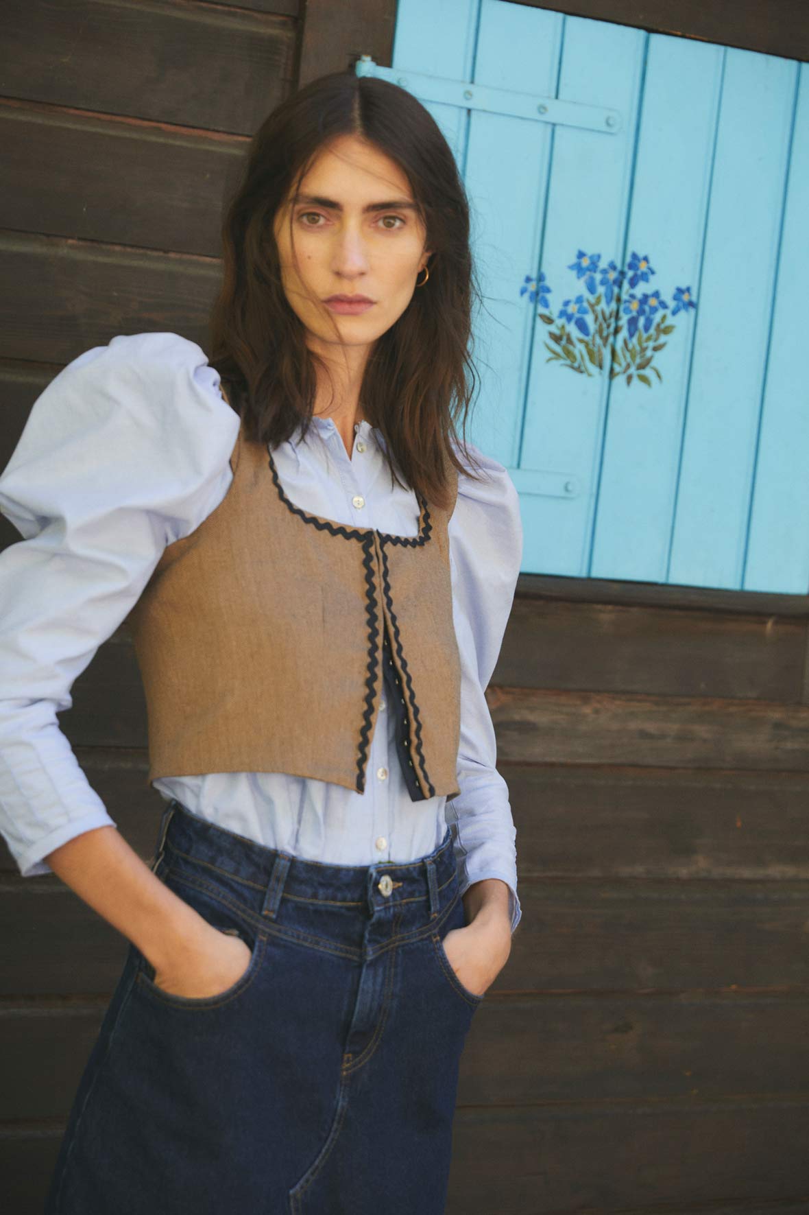 CORSET TIROL RÚSTICO BEIGE