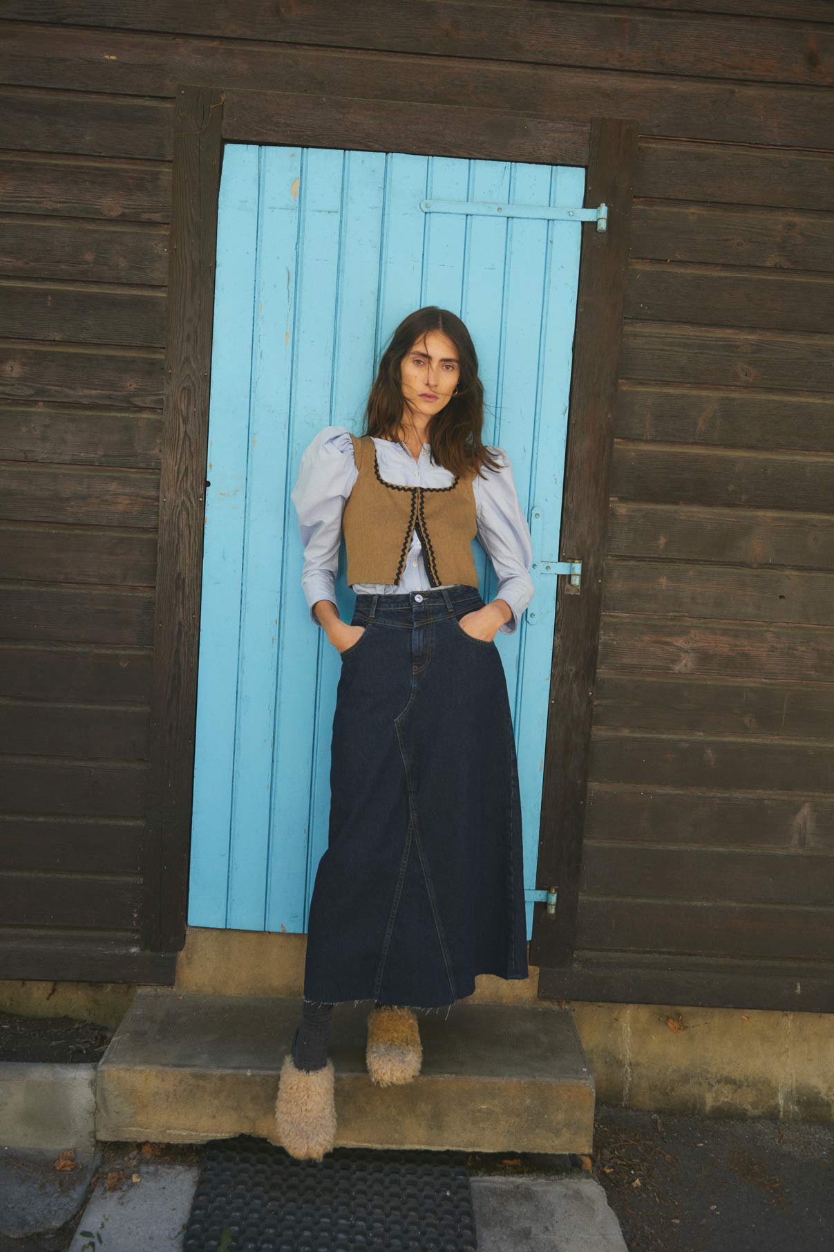 CORSET TIROL RÚSTICO BEIGE