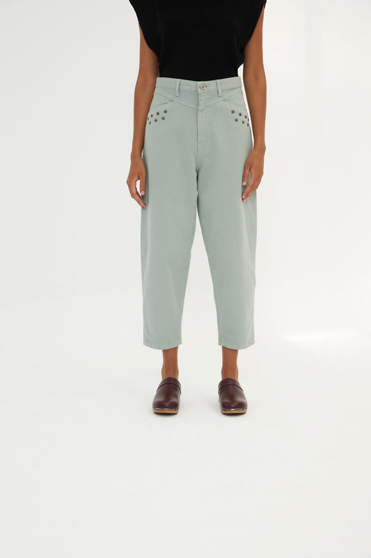 LUCCI WATER STUDDED JEANS