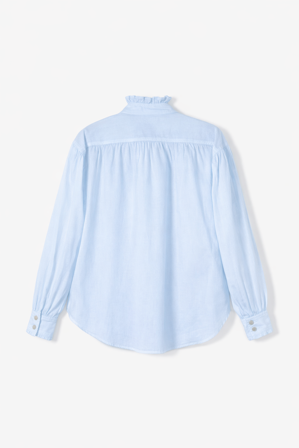 BLUSA MARIBEL VOILE AZUL