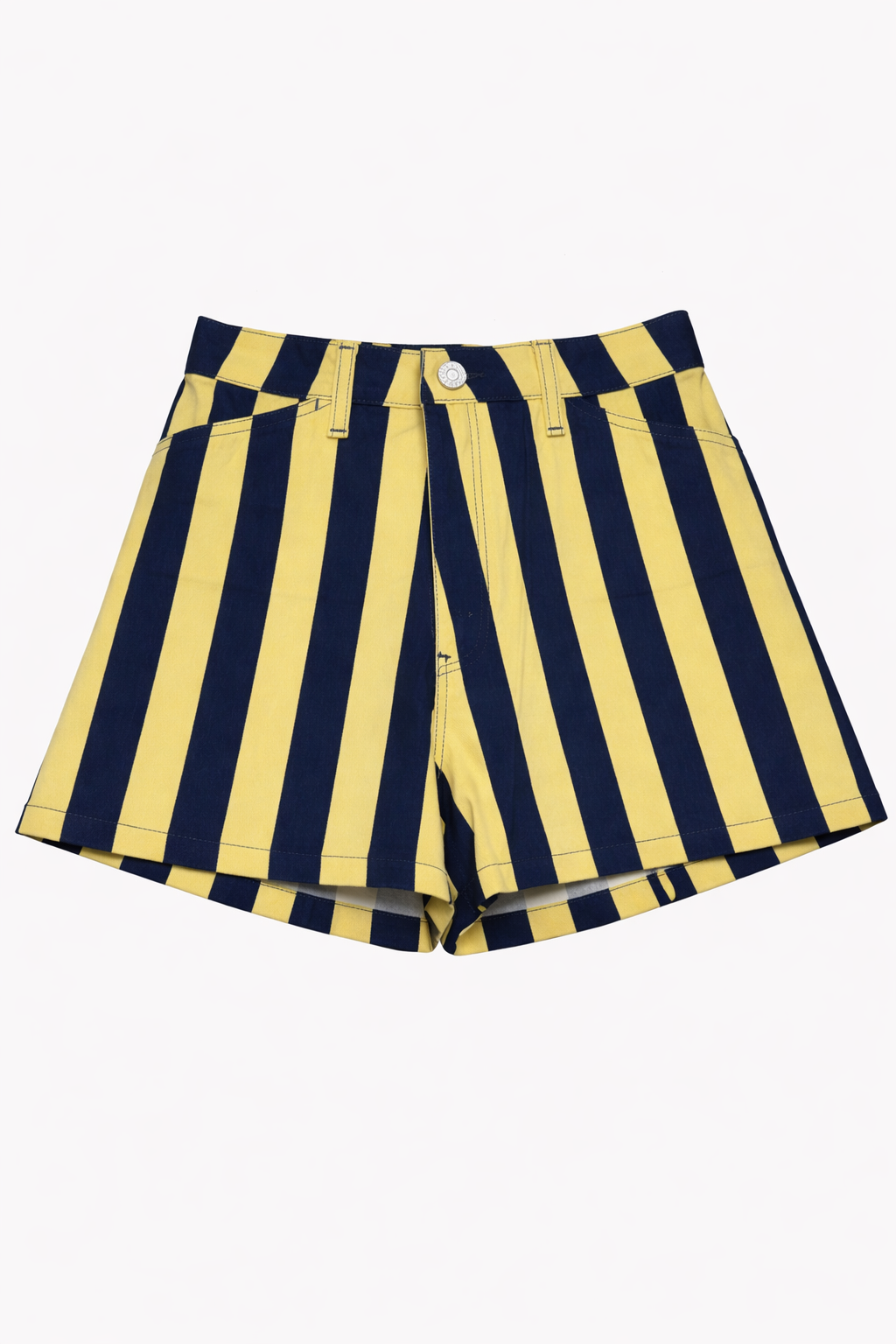 SHORT CORSE BARRAS AZUL