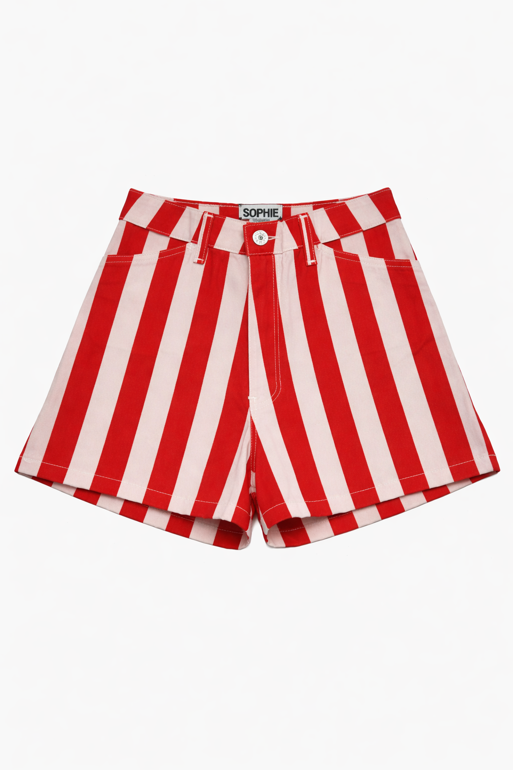 SHORT CORSE BARRAS ROJO