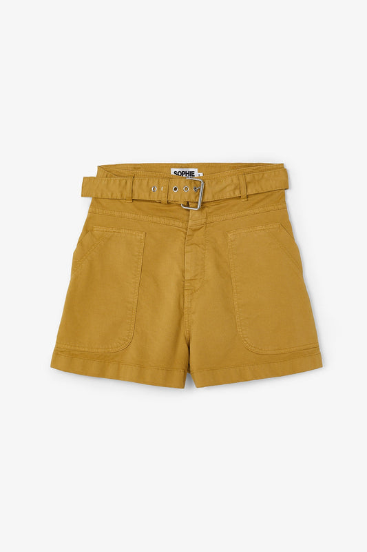 SHORT LUCIA SARGA OCRE