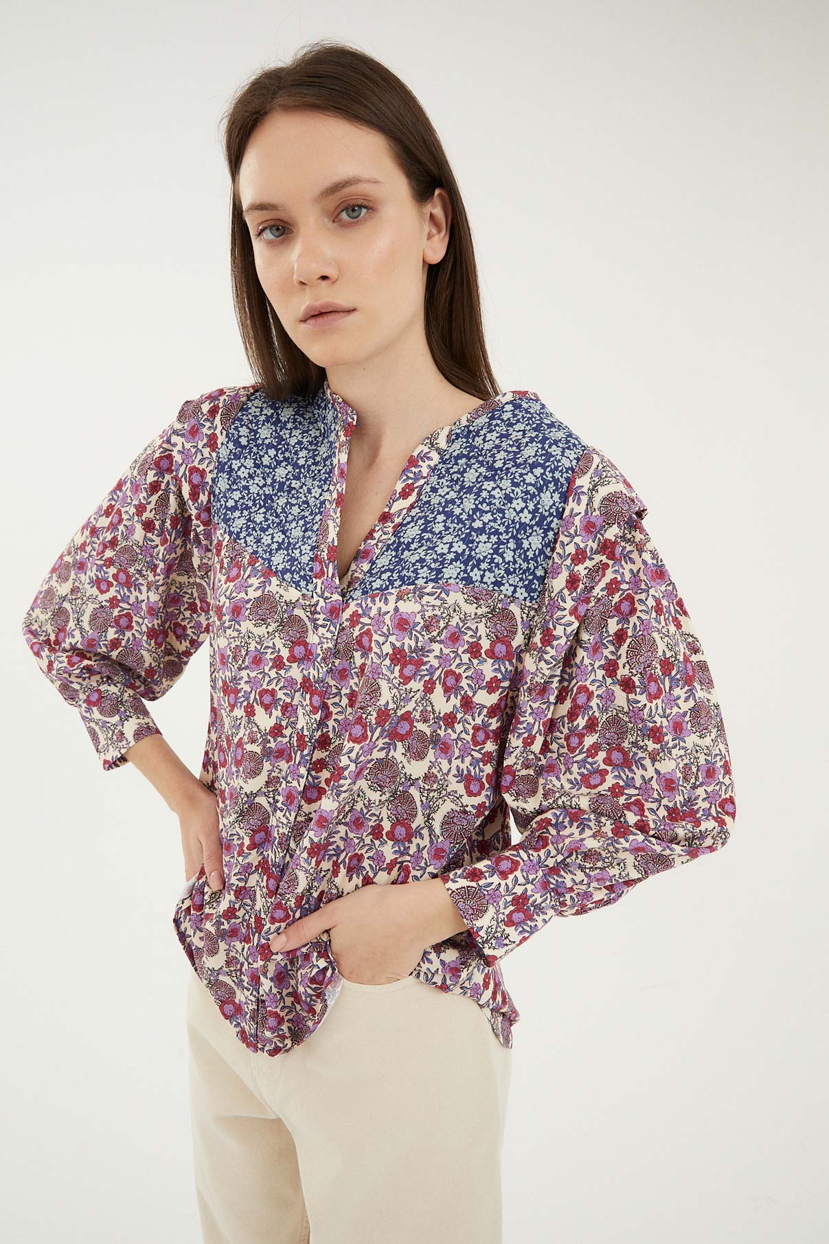 BLUSA FOLK BATH VIOLETA