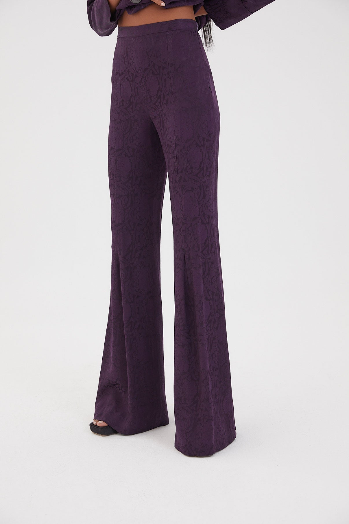 PANTALÓN ICON JCQ FLOR RETRO MORADO