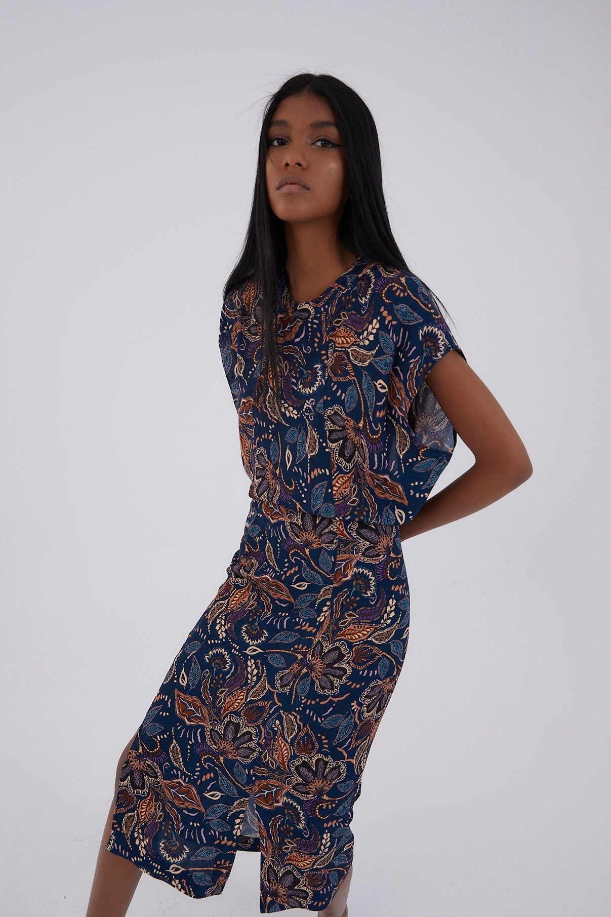 PACHI INDI BLUE DRESS